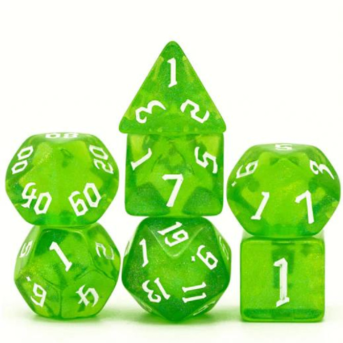 Foam Brain Games Forest Elemental RPG Dice Set 
