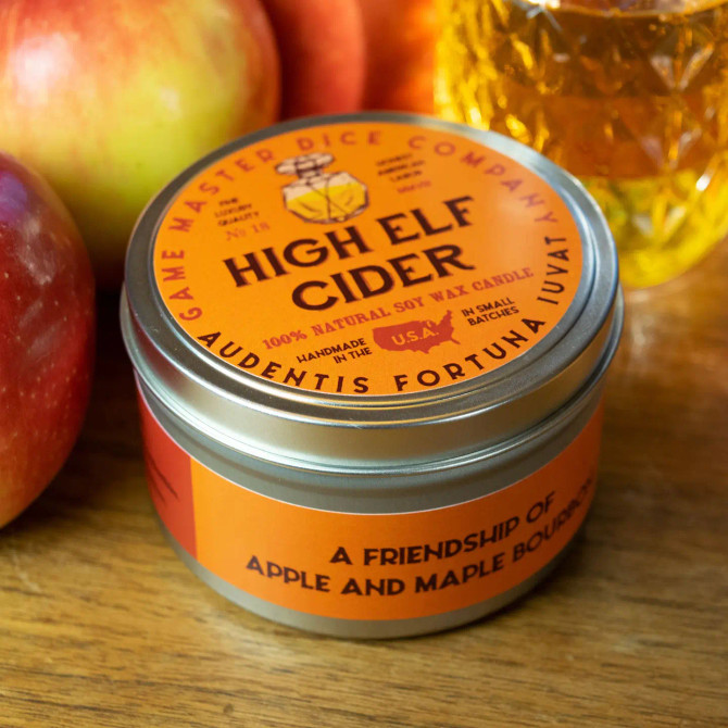 High Elf Cider Gaming Candle | 2oz