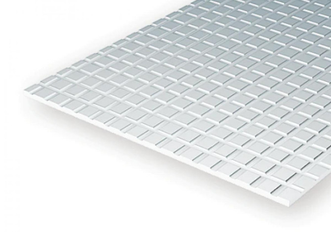 Evergreen Scale Models Sidewalk 3/8" 4517 