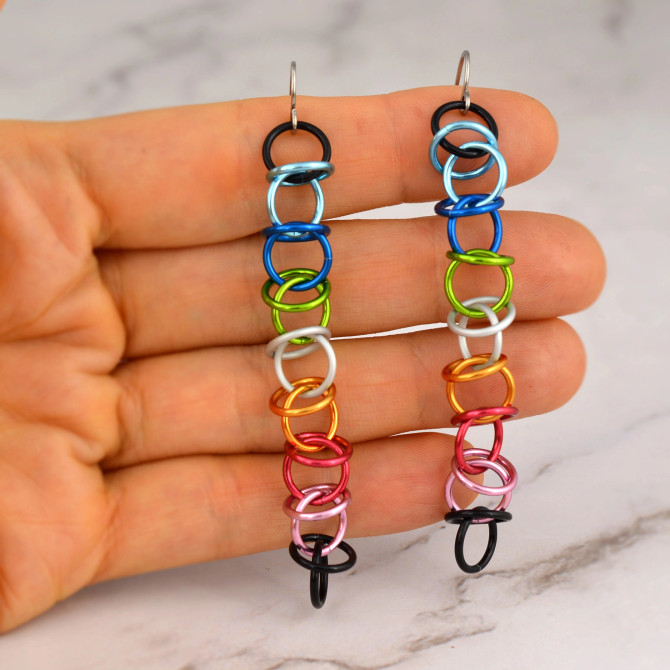 Queer Pride - Orbital Earrings