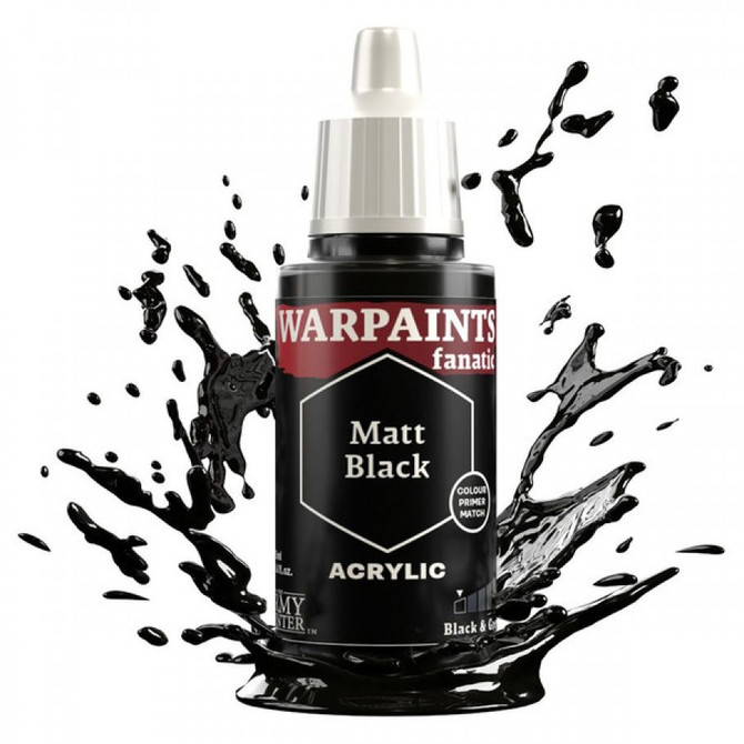 Warpaints Fanatic: Matt Black WP3001