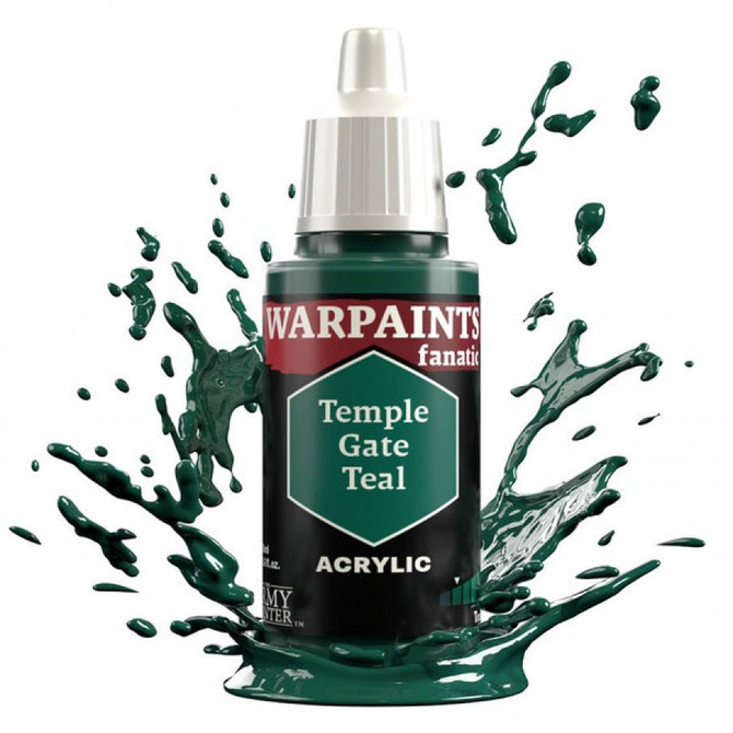 Warpaints Fanatic: Temple Gate Teal WP3044