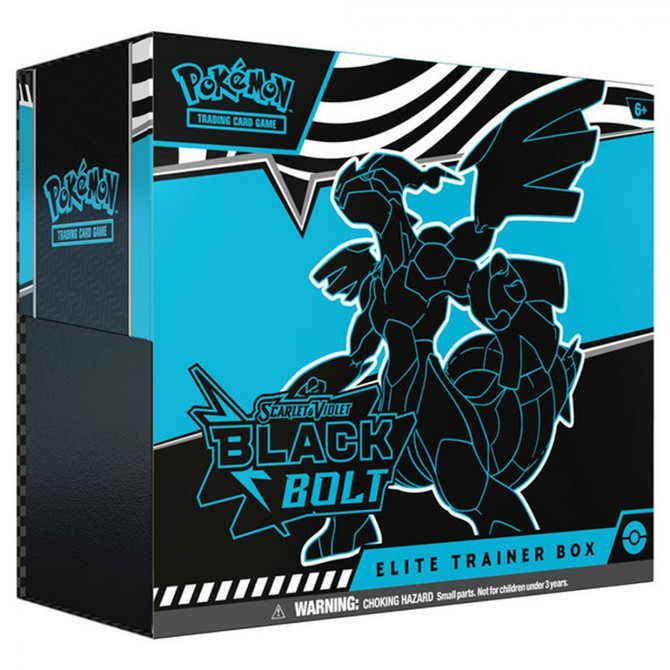 Pokémon TCG: Scarlet & Violet 10.5 Black Bolt- Elite Trainer Box