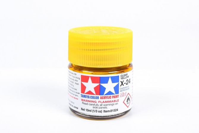 Tamiya X-24 Clear Yellow Mini