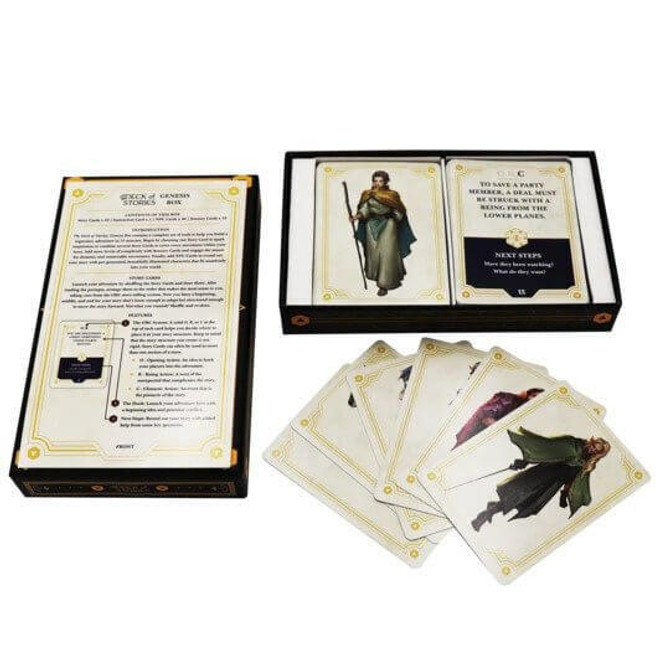 1985 Games Deck of Stories Genesis Box