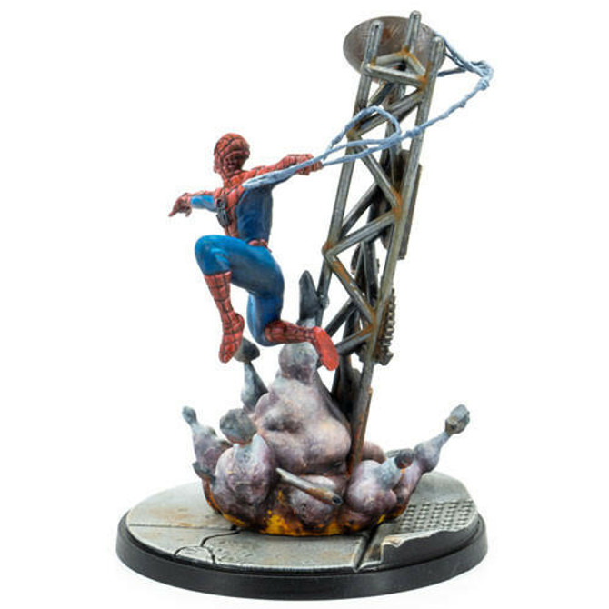 Atomic Mass Games Marvel Crisis Protocol Spider-Man and Black Cat