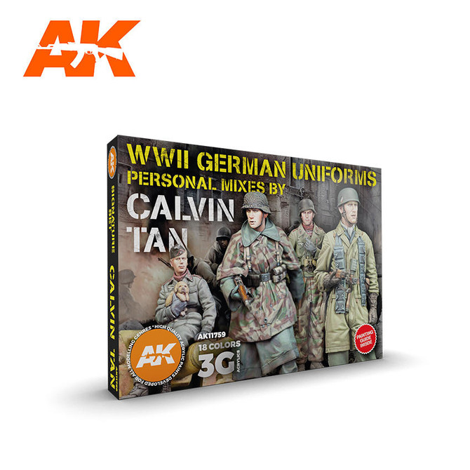 AK Interactive Calvin Tan Signature Set WW2 Ger Uniforms AK 3G 11759