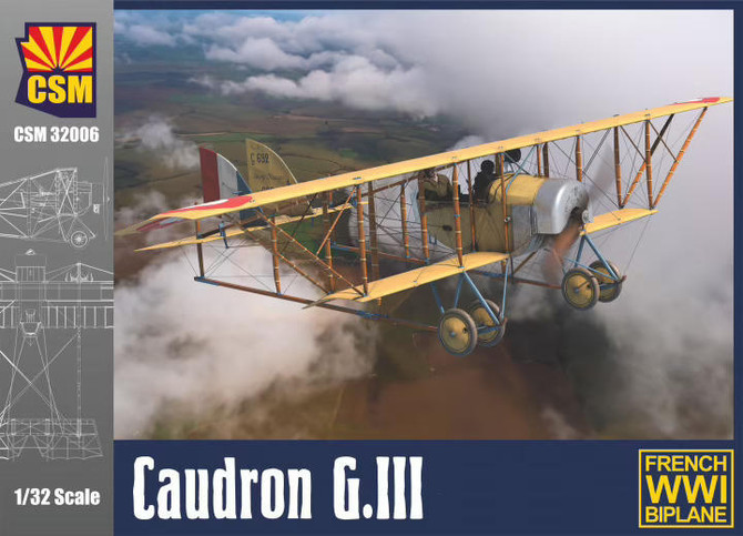 Copperstate Models 1/32 Caudron GIII 32006