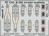 Eduard 1/48 B-26K Invader Color Zoom Seatbelts for ICM Kit FE1263