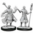 WizKids DandD Nolzurs Marvelous Miniatures Half-Elf Wizard Male