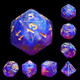 Foam Brain Games Blue Enchantress RPG Dice Set