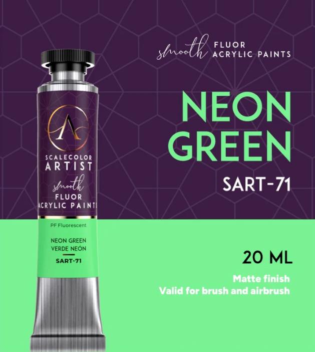Scalecolor Artist Range: Neon Green -71