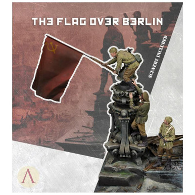 1/35 Resin Model figure GK Soldier THE FLAG OVER BERLIN