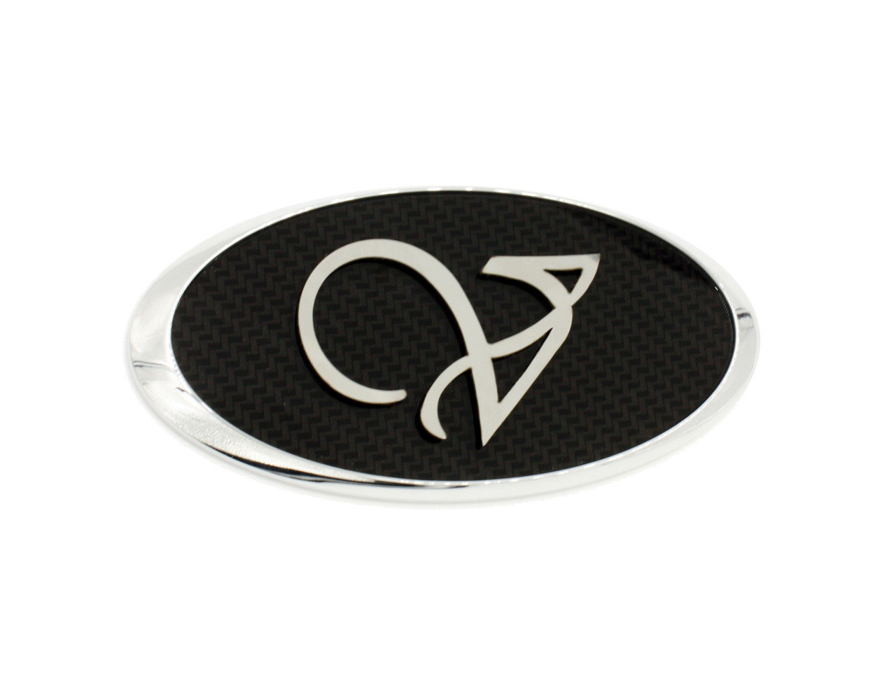 Original Carbon/Stainless Steel Badges for KIA Models (20 Versions)