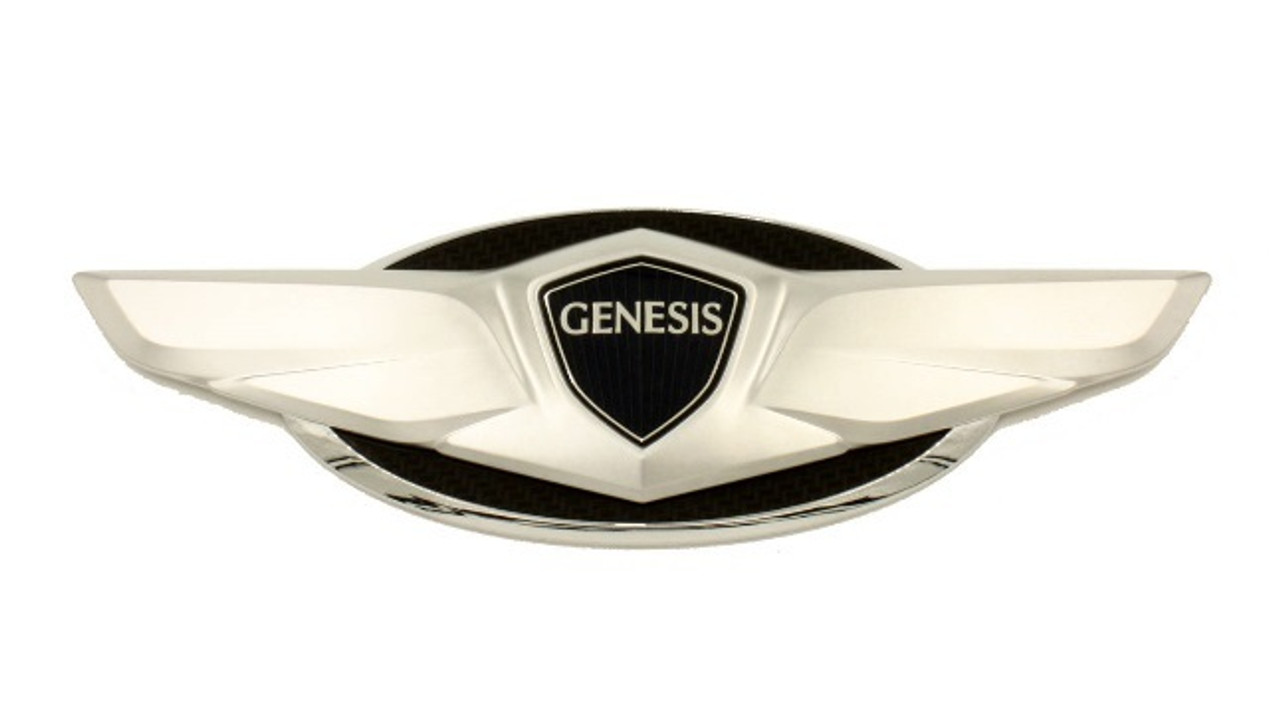 Silver Genesis wing emblem badge conversion for all Hyundai year/models Santa Fe Sonata Azera Tucson Veloster Creta equus elantra accent i30 tiburon tuscani