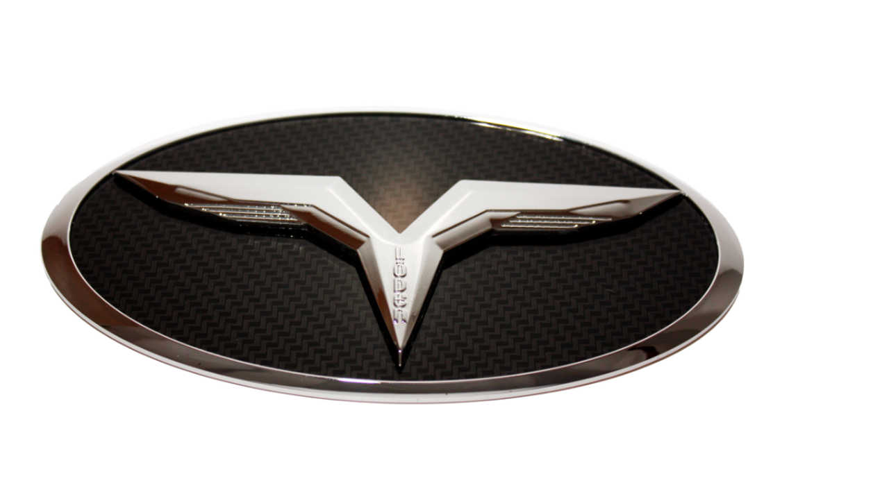 LODEN 3D T Badge for Hyundai models Genesis Coupe Accent Santa Tucson Creta Elanta LF Sonata