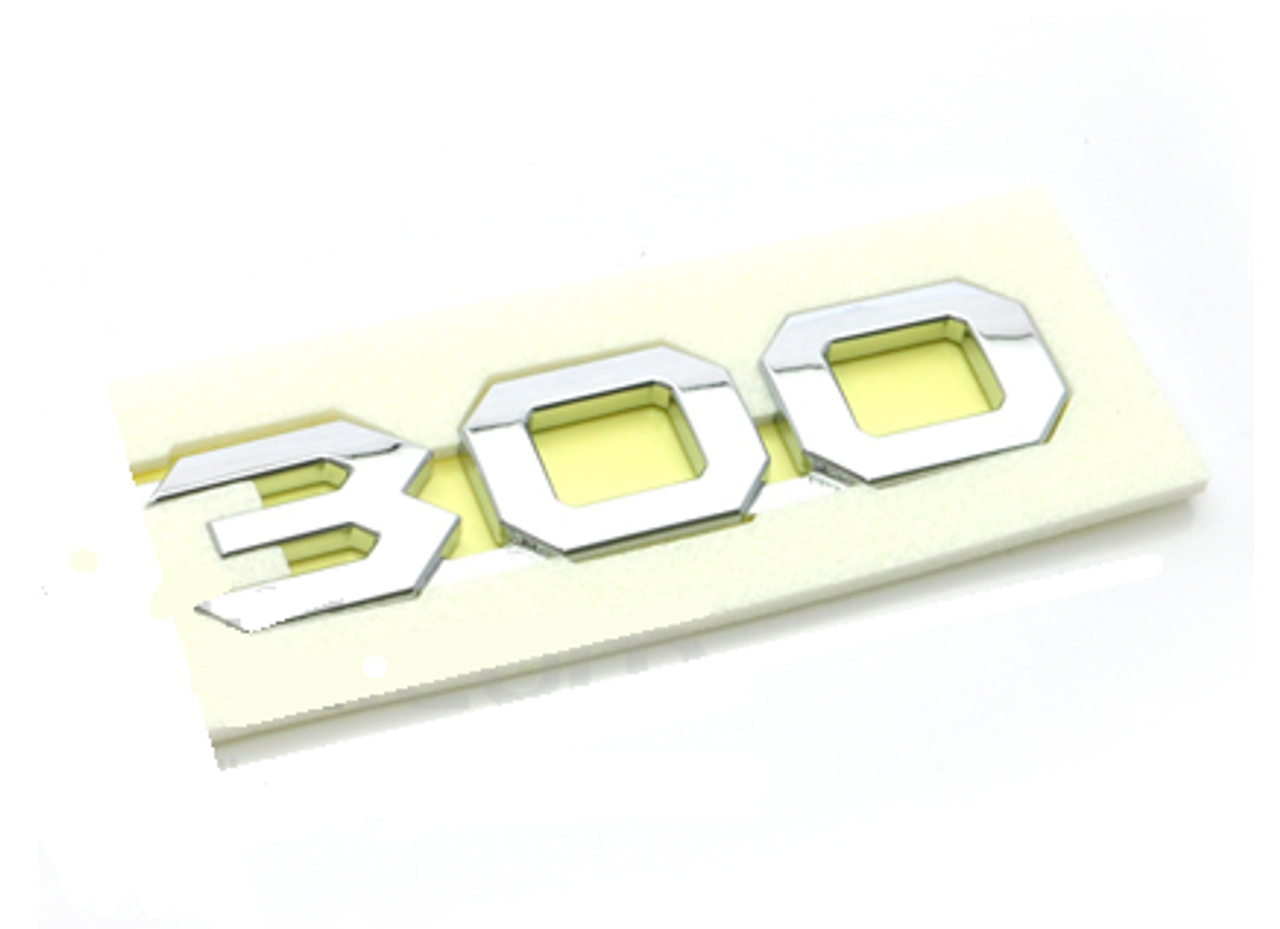 300 emblem ABS chrome plated car emblem