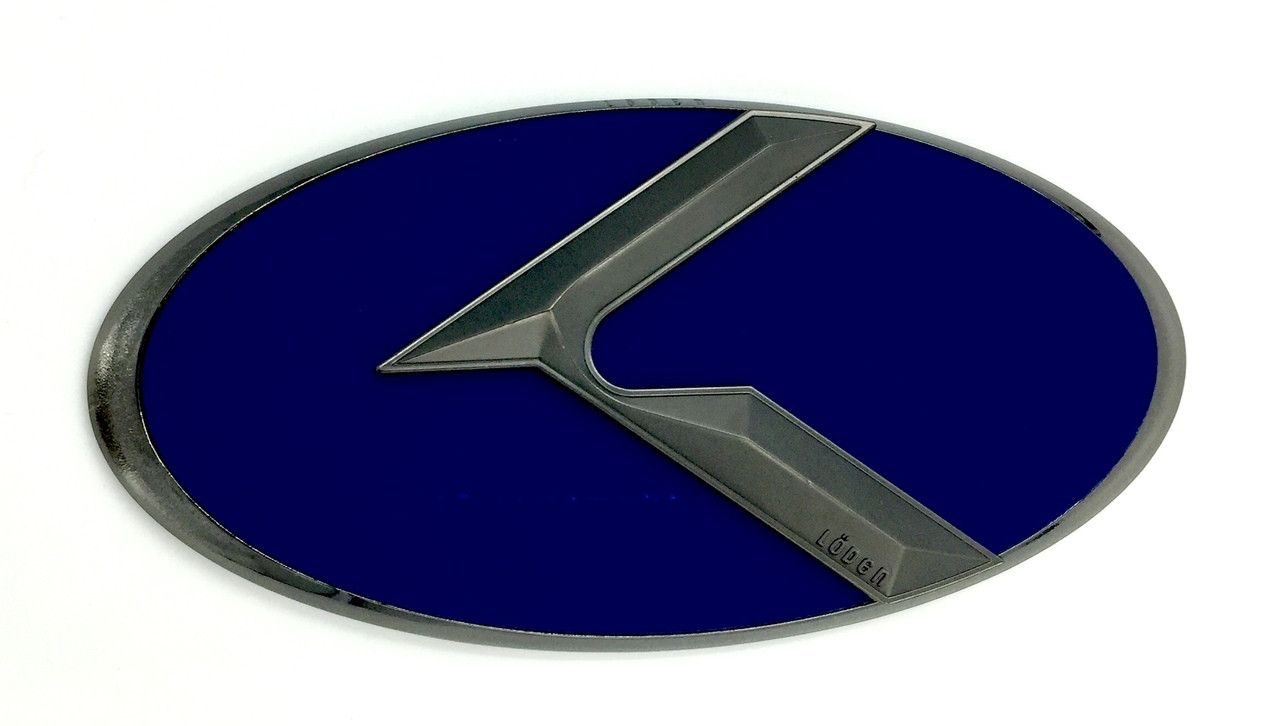 LODEN 3.0 K Badges (ICE-BLACK EDGE) for Hyundai Models (100+ Colors)