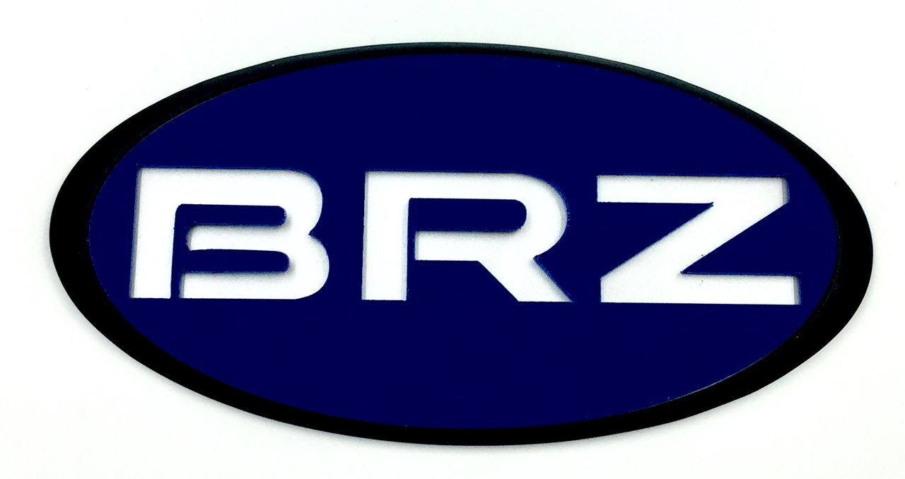 THE BRZ BADGE (100+ Colors) 