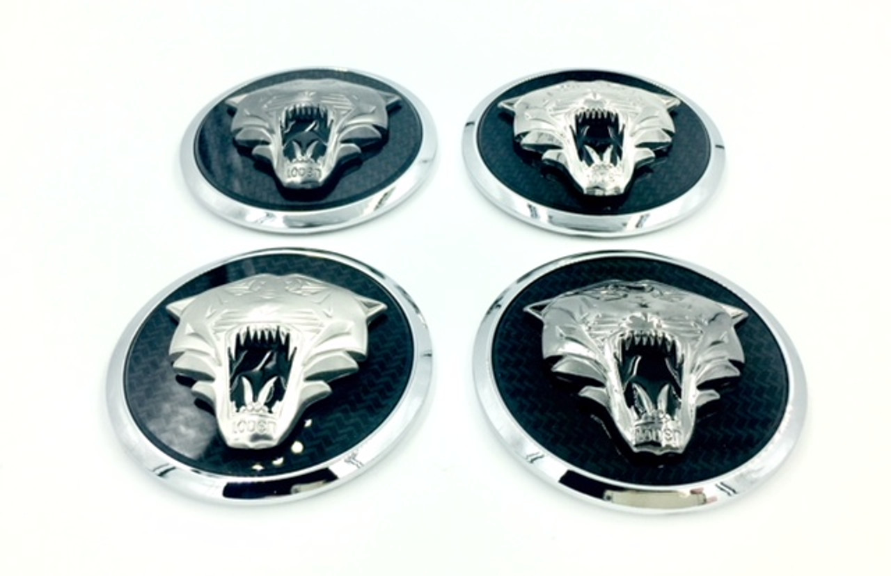 TIGER Wheel Cap Emblem Set 4pc (5 Colors) 