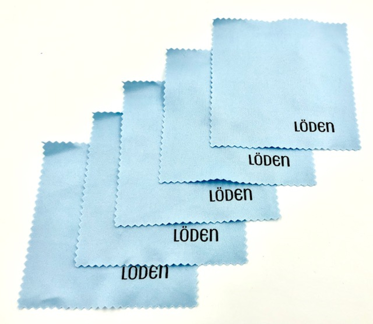 LODEN Ultrafine Microfiber Emblem Polishing Cloths (5 Pack) 