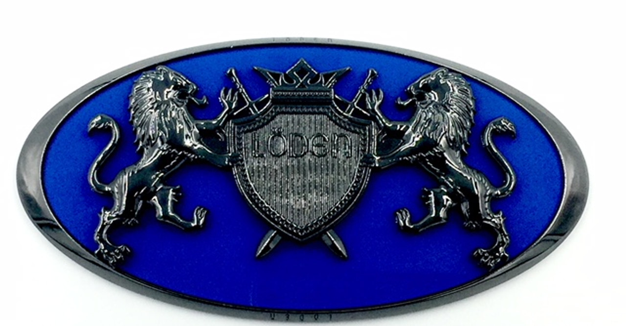 LION "Coat of Arms" Badges for KIA Models (100+ Colors) 