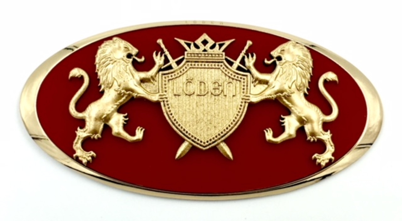 LION "Coat of Arms" Badges for KIA Models (100+ Colors) 
