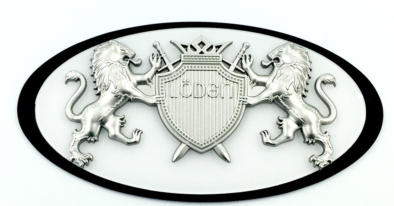 LION "Coat of Arms" Badges for KIA Models (100+ Colors) 