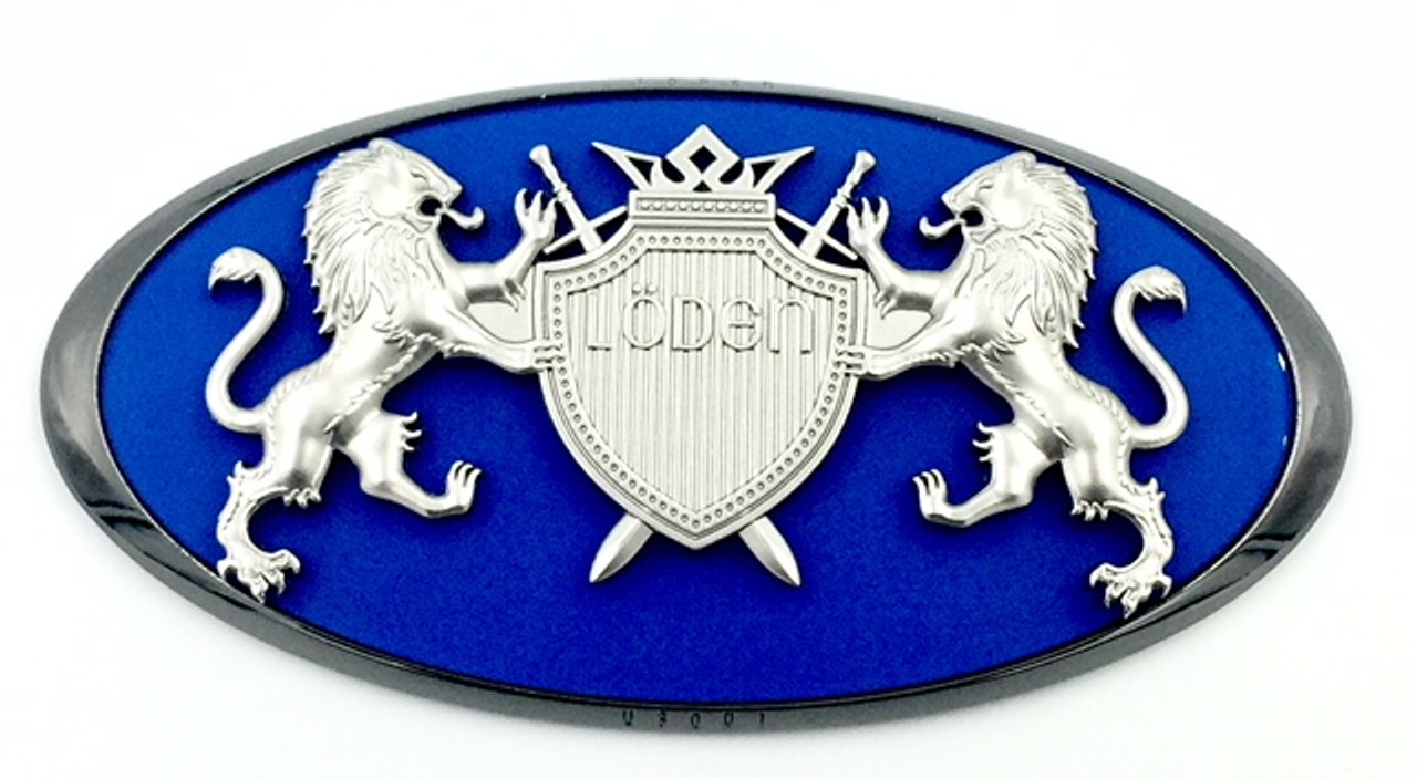 LION "Coat of Arms" Badges for HYUNDAI Models (100+ Colors) 