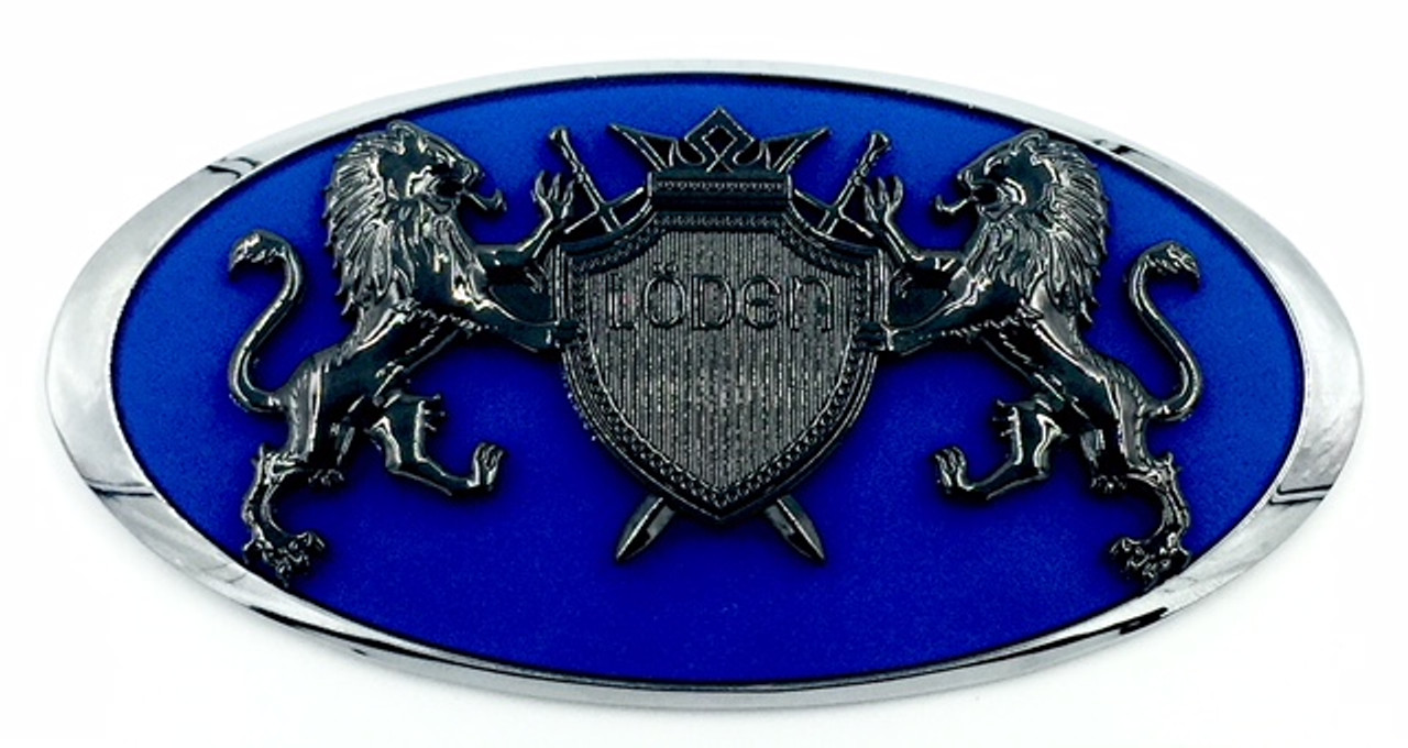 LION "Coat of Arms" Badges for FORD Models (100+ Colors) 