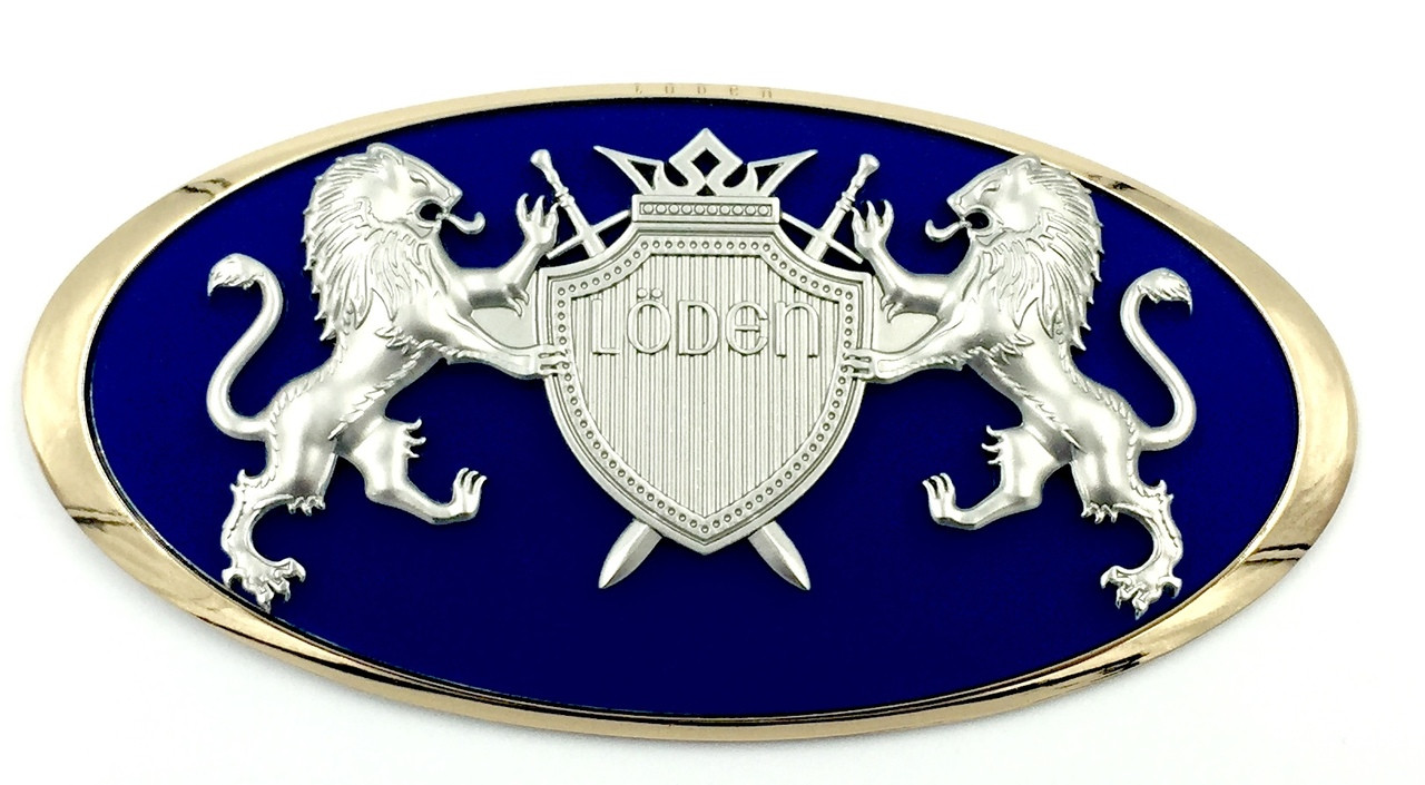 LION "Coat of Arms" Badges for FORD Models (100+ Colors) 