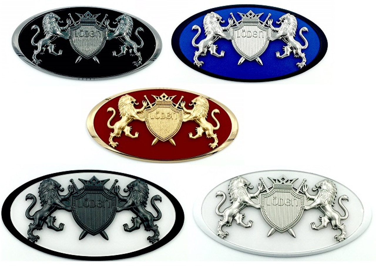 LION "Coat of Arms" Badges for Subaru BRZ (100+ Colors) 