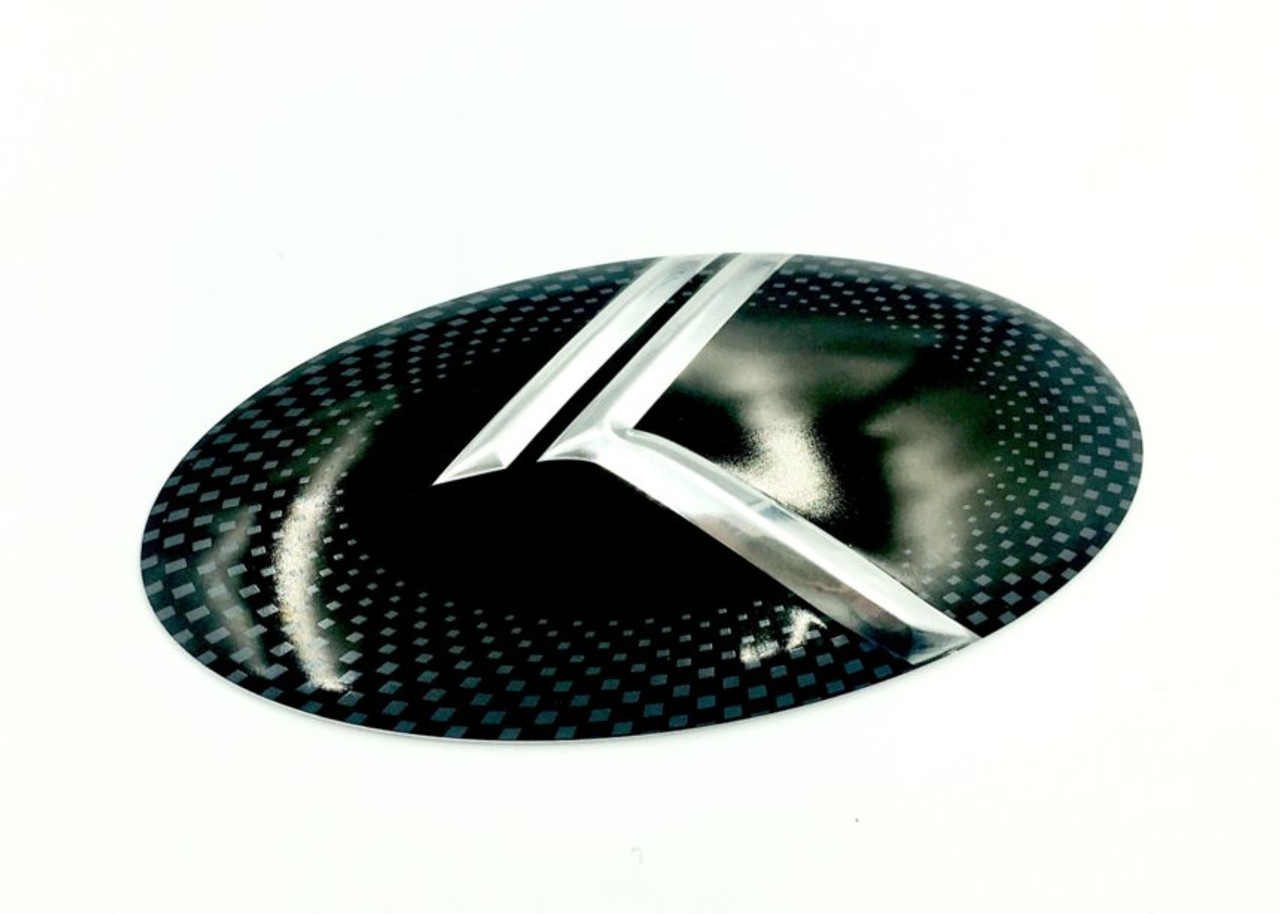 (NEW) VINTAGE K METAL SKIN Overlay Emblems for KIA Models