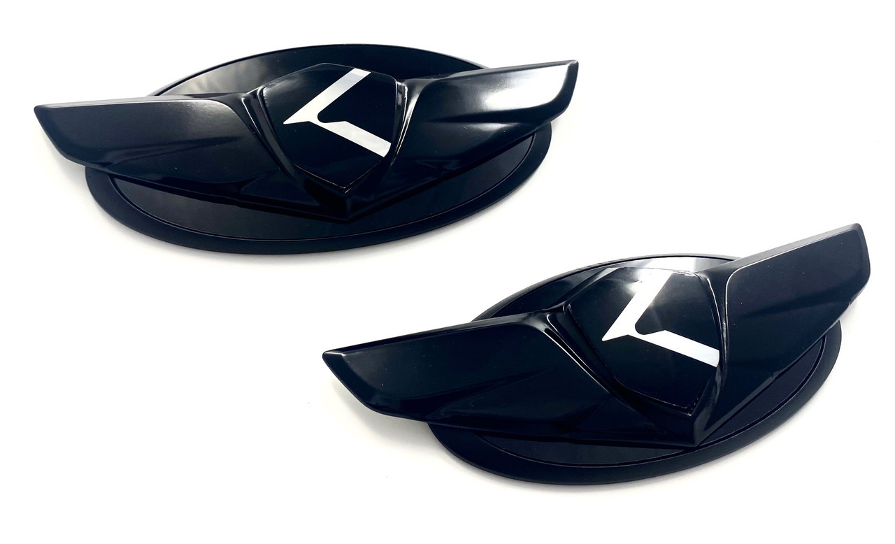 *NEW* Gloss Black K-Wing Badge for HYUNDAI Models