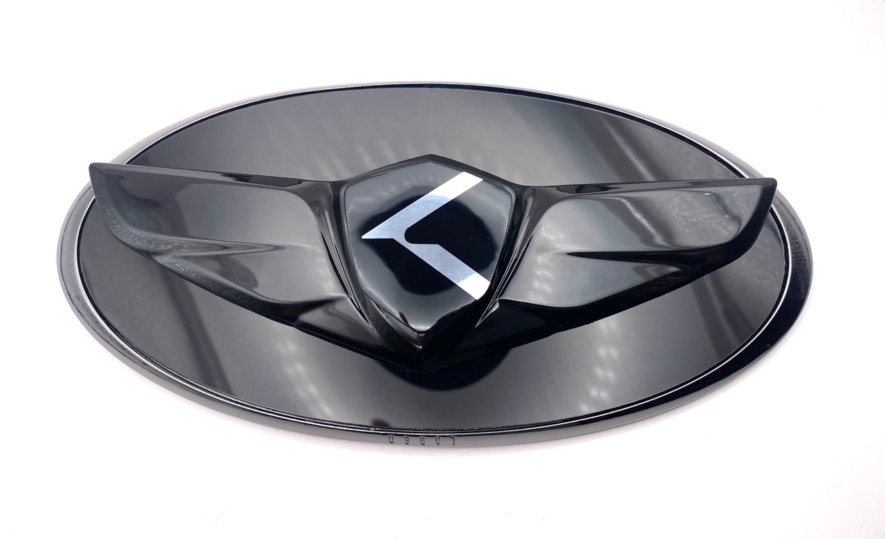 *NEW* Gloss Black K-Wing Badge for HYUNDAI Models