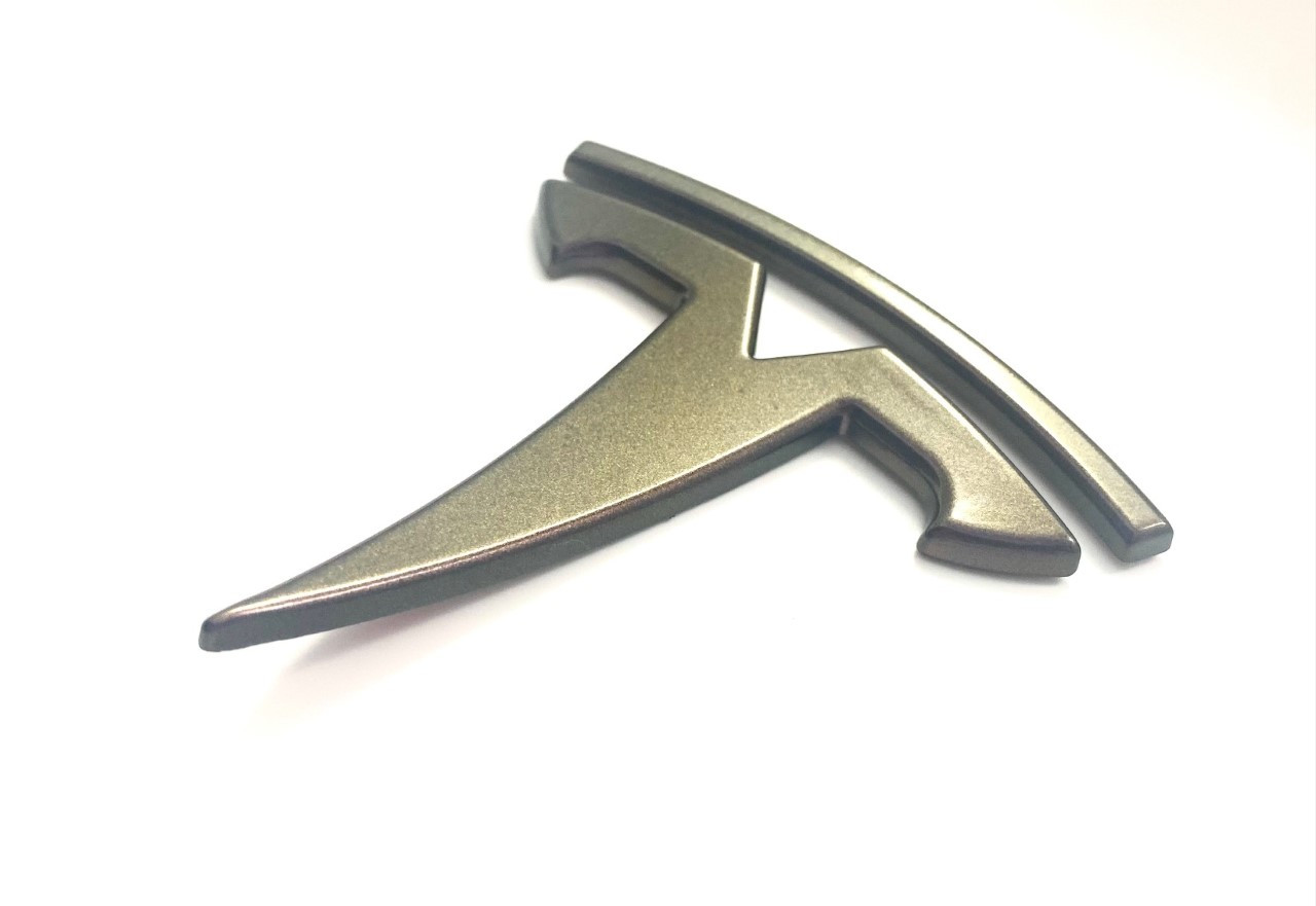 PINK GOLD T Badge for Model 3/Y/S/X (Limited Edition) 