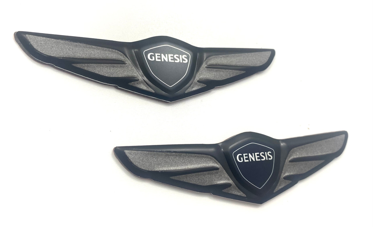 BLACK Genesis Mini Wings Set 2pc "TYPE 3" (Gloss Black or Matte Black) 