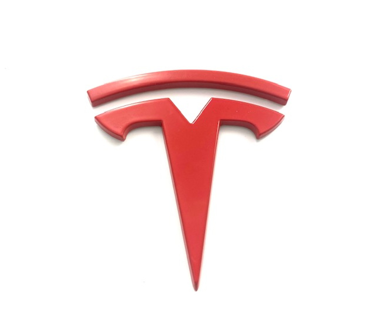 MODEL X "T" Badge Emblem Replacements (Various Colors) 