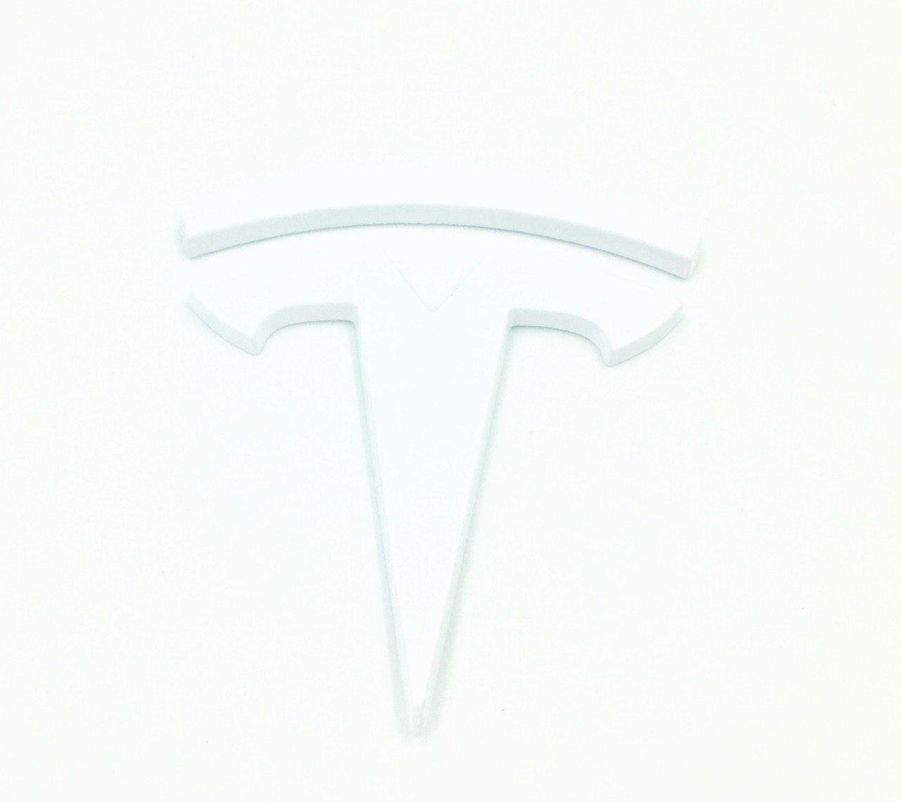 2021+ Model S  Premium"T" Badge Emblems (Various Colors) 