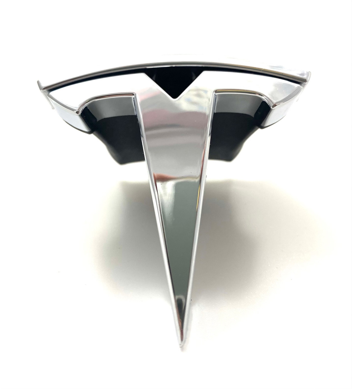 Genuine OEM Chrome Emblems Front/Rear (All Tesla Models 3/Y/S/X) 