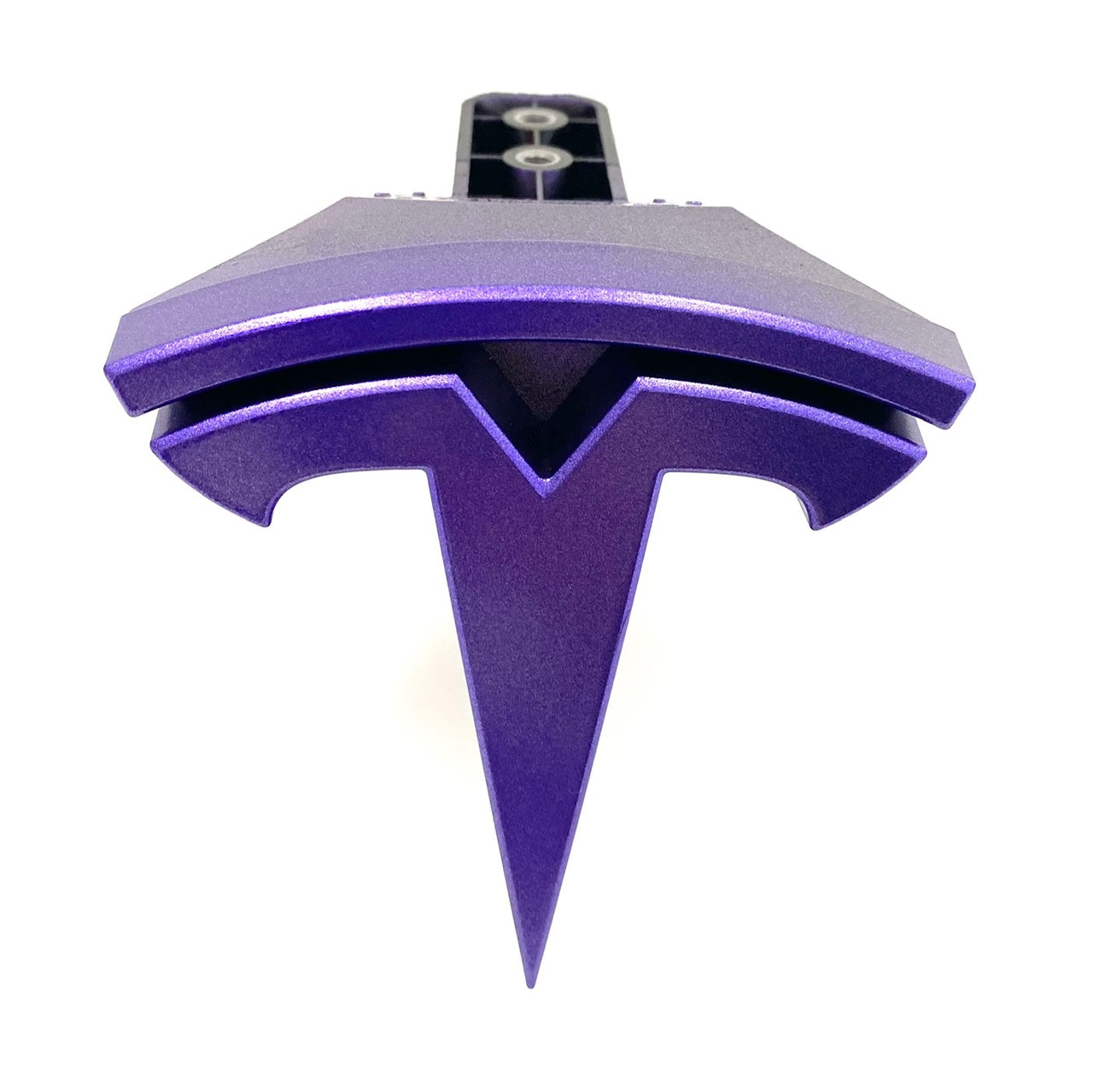 Metallic Purple Tesla Model X S Front Assembly "T" Emblem Badge Logo