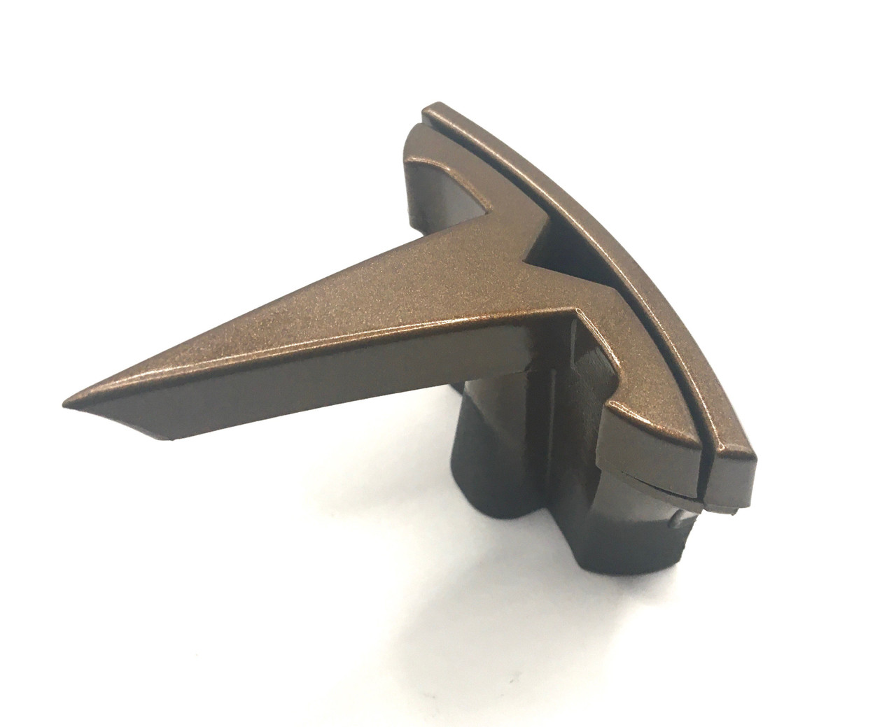 Bronze Model S/X front emblem assembly replacement 