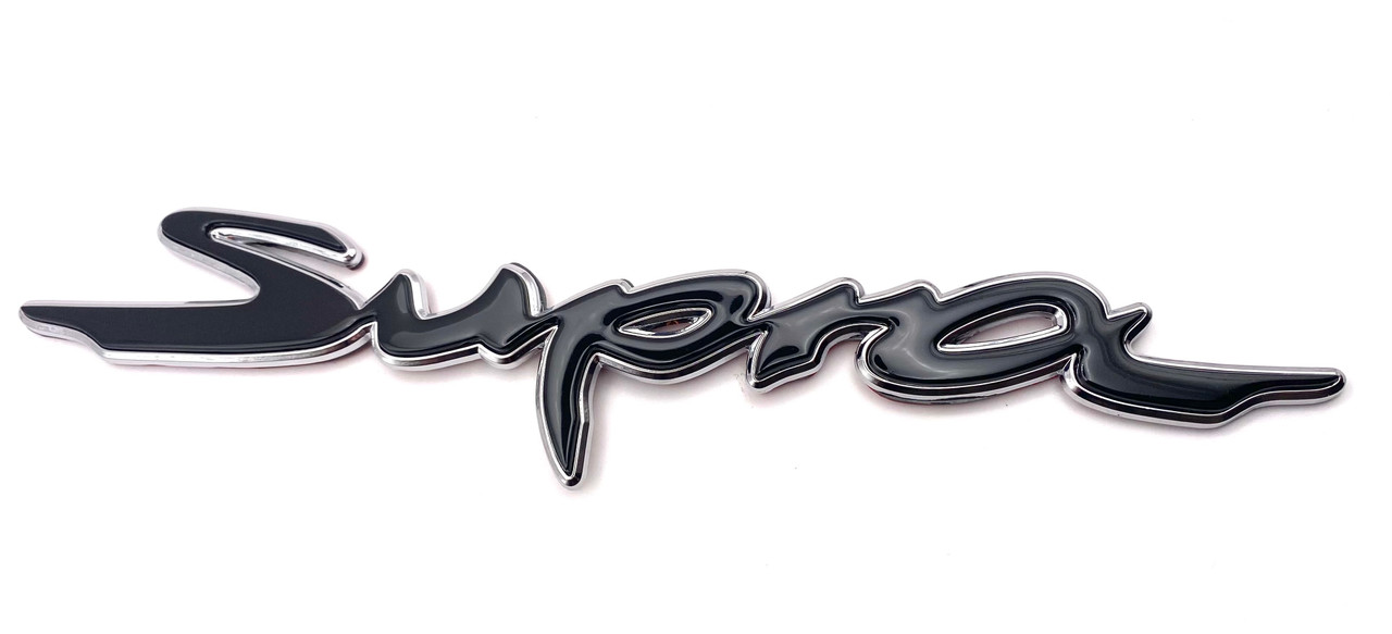 OEM STYLE ~METAL~ SUPRA Rear Letter Replacement Badge