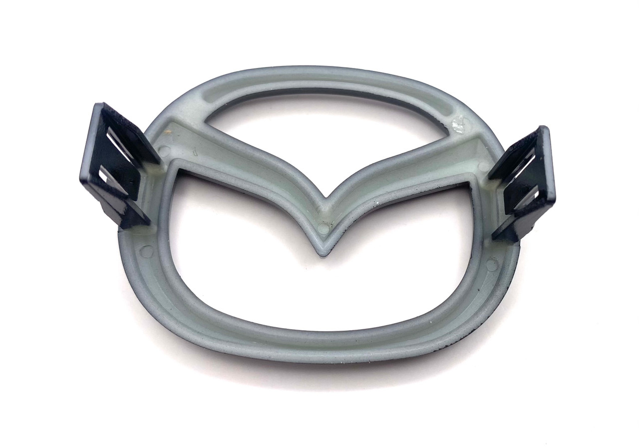 BLACK MAZDA Emblem Badge Replacement 65mm (Gloss or Matte) 