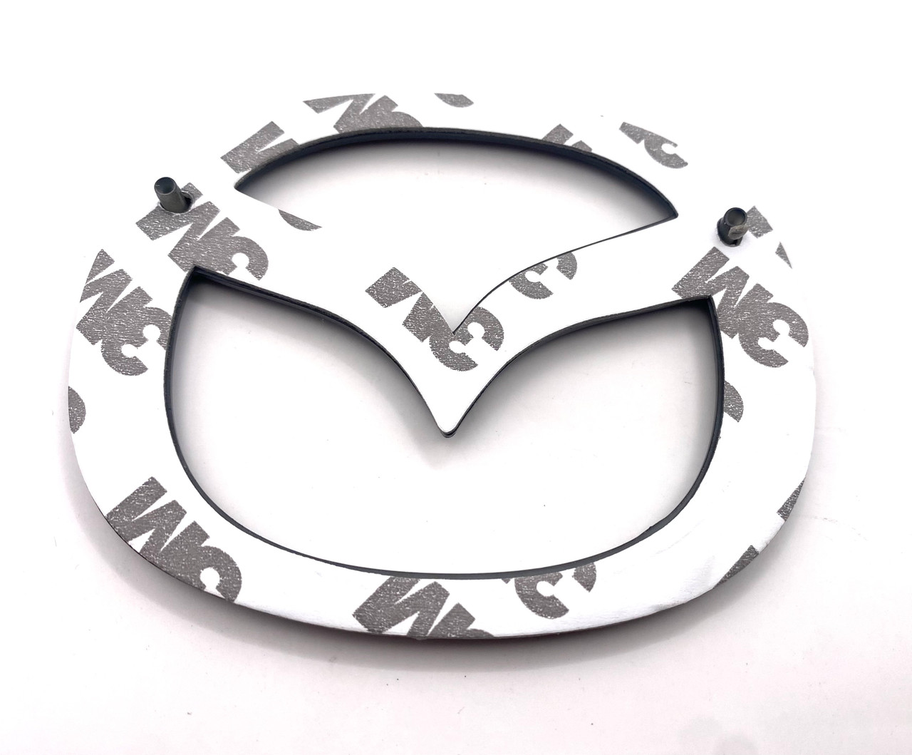 BLACK MAZDA Emblem Badge Replacement 90mm (Gloss or Matte) 