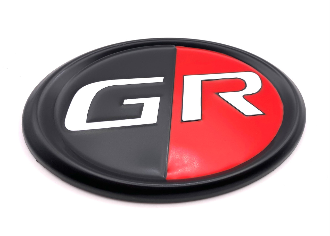 GR Oval Replacement Badge Front/Rear for GR86 / SUPRA / COROLLA 