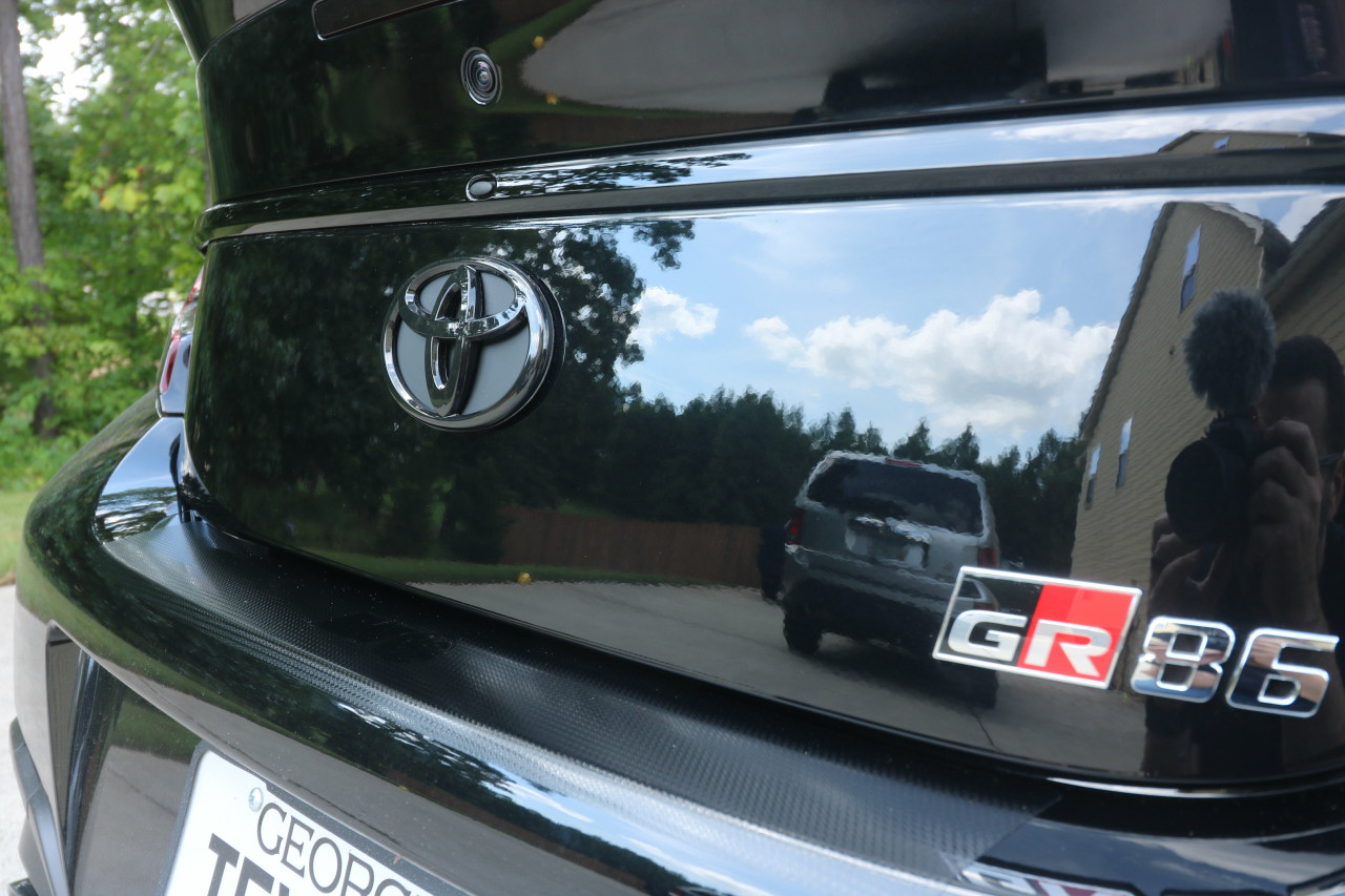 Black "T-Logo" Replacement Badges for GR86 / GR Supra 