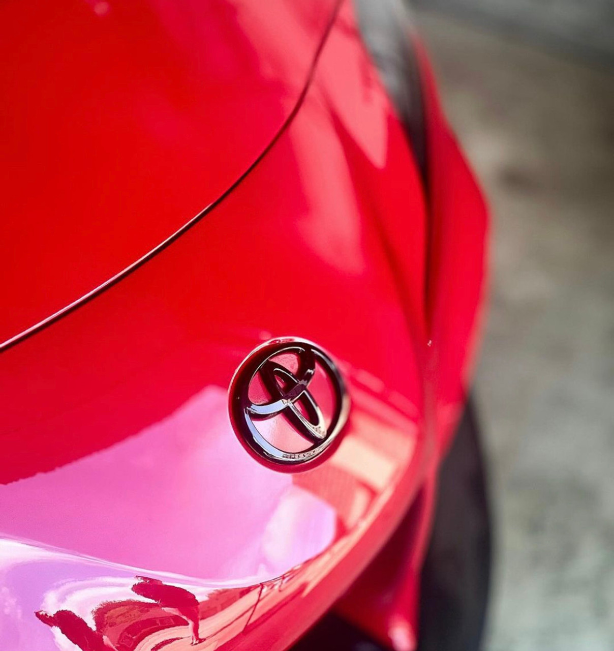 Black "T-Logo" Replacement Badges for GR86 / GR Supra 