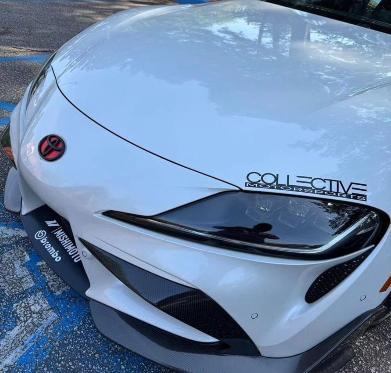 Black "T-Logo" Replacement Badges for GR86 / GR Supra 