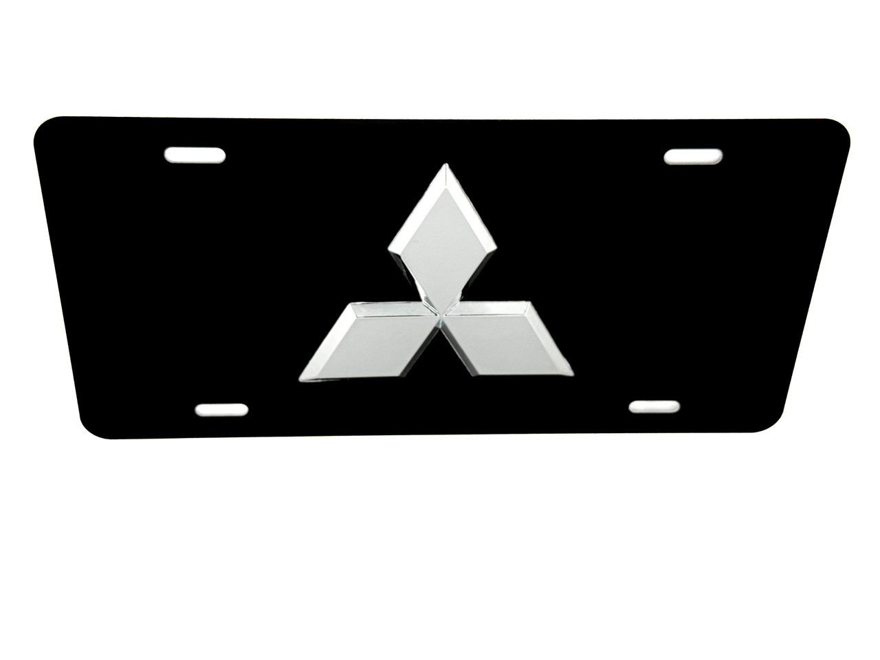 mitsubishi black front vanity plate frame gloss matte satin OEM